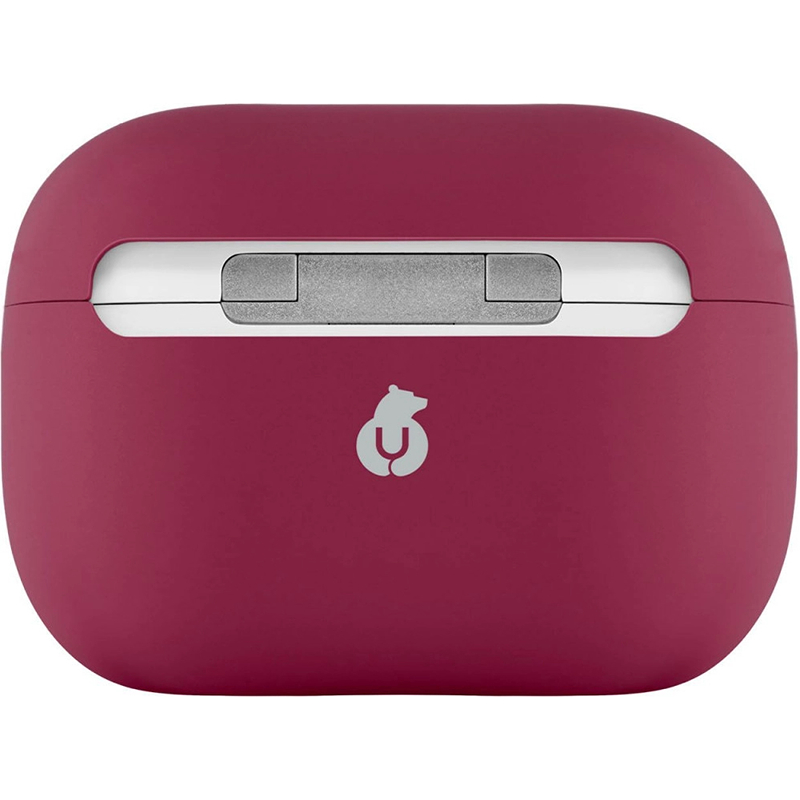 Чехол защитный Airpods Pro2 Touch Silicone Case, 0,8 мм, силикон., Тёмно-фиолетовый